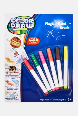 Color Draw Coloring Magical Paint Brush